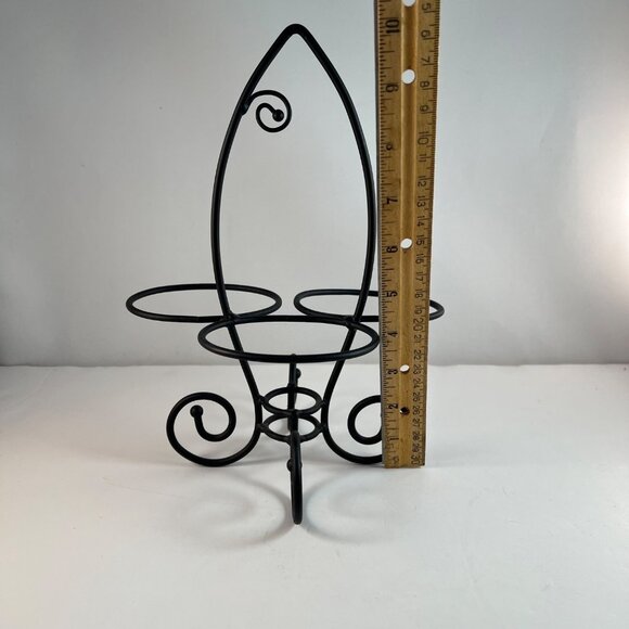 Fish Ceramic Condiment Sauce Holders Metal Fish Shaped Tidbit Caddy - Picture 16 of 16